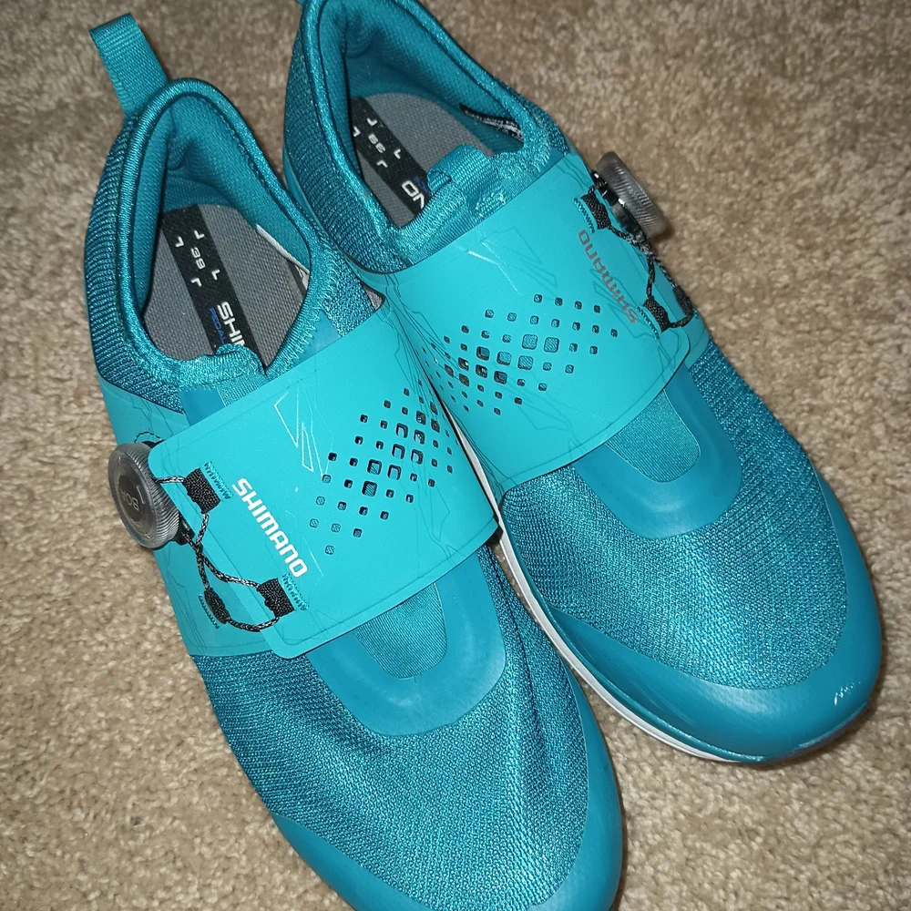 Shimano Teal Cycling Shoes SHIC300W E01 W‎ 7.2US 39EU